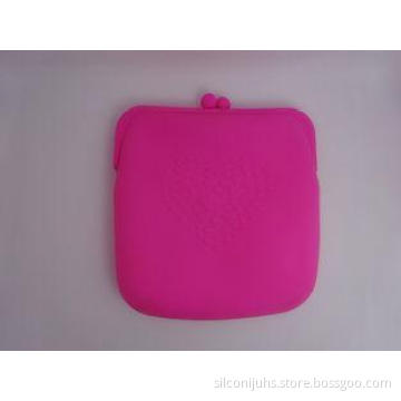 Food Grade Silicone Coin Purse / Washable Silicone Coin Bag